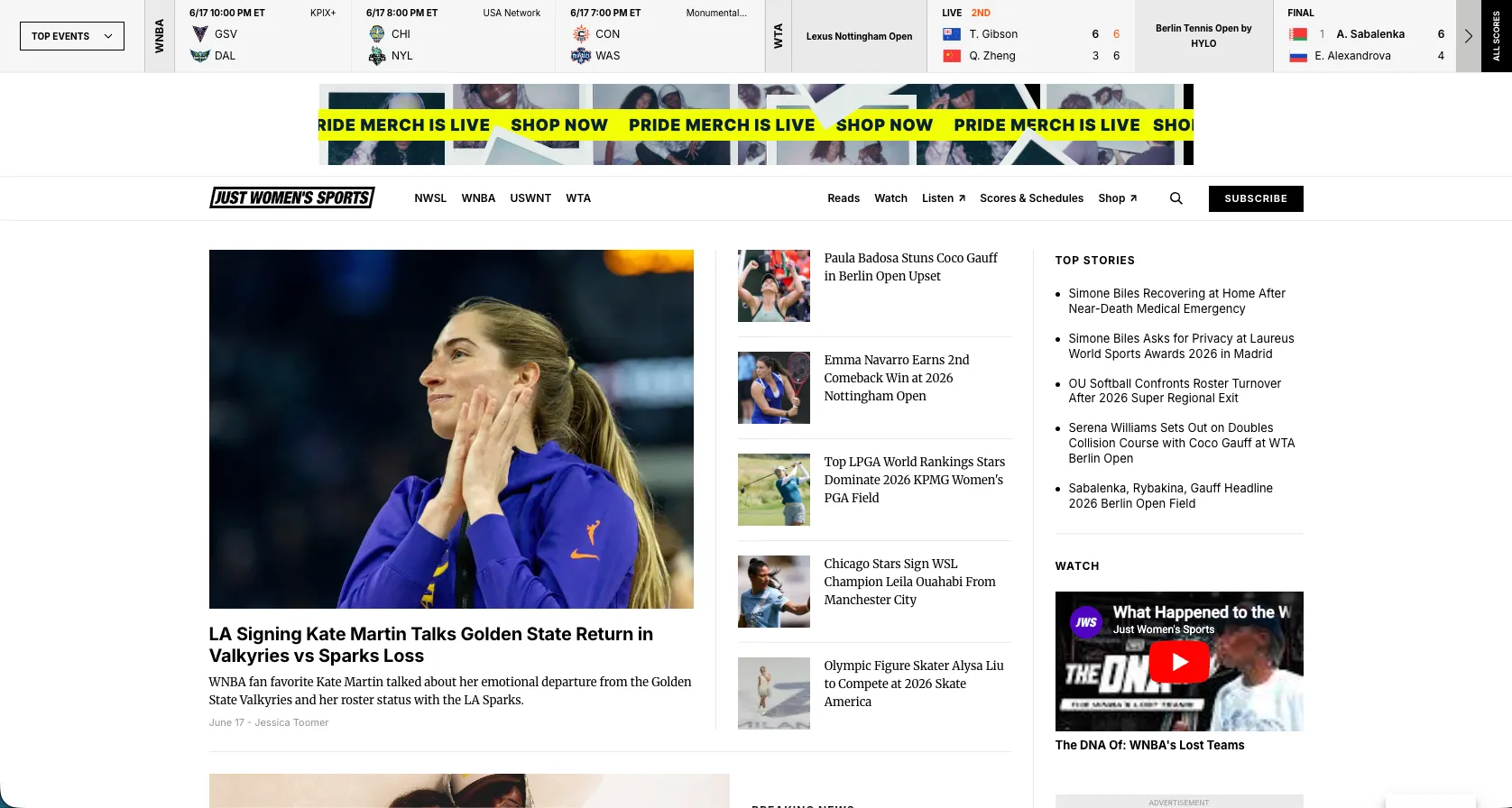 Just Women's Sports